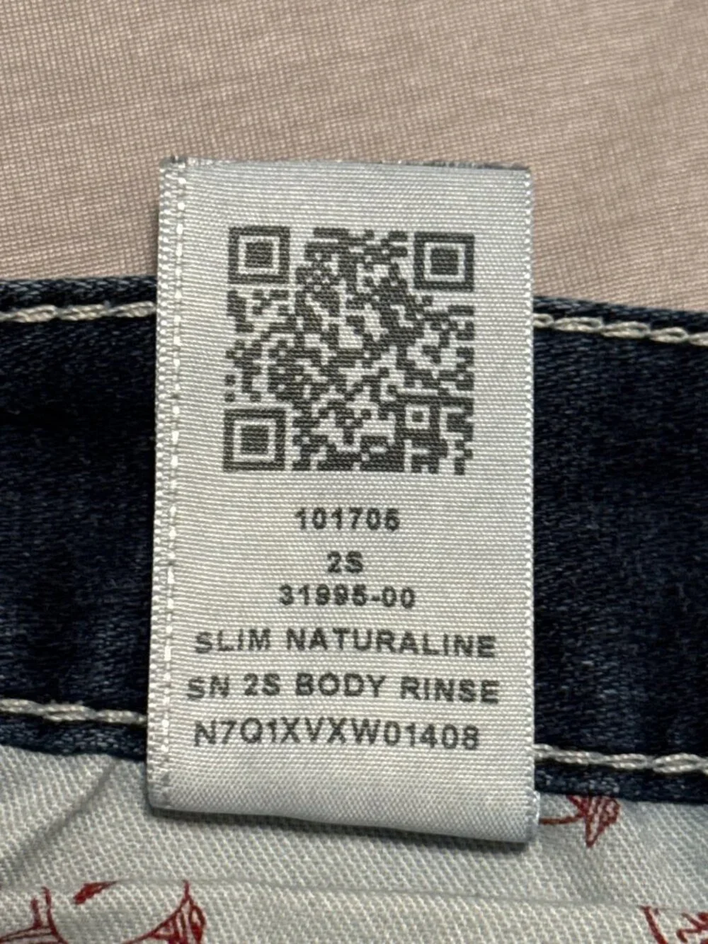 True Religion Slim Straight Mens Jeans Size 36 RN#112790 CA# 57414